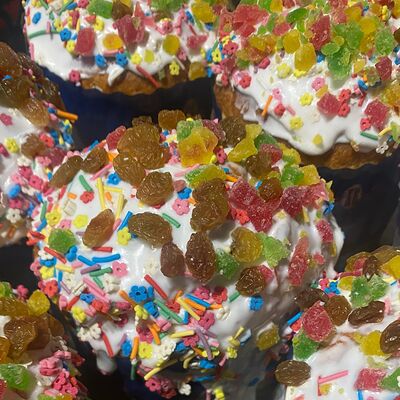 Кулич Цукаты-изюм в Хлебное место по цене 500 ₽