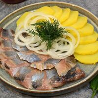 Селедочка с картофелем в Чапай