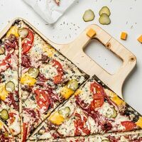 Пицца Блэк бургер_40 см в Amba Pizza