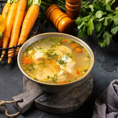 Куриный суп с лапшой в Лавашура по цене 510 ₽