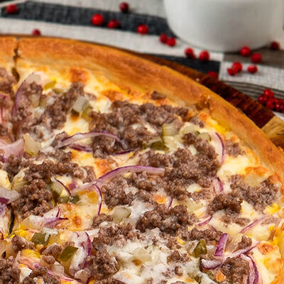 Большая пицца Чизбургер в Престо по цене 1670 ₽