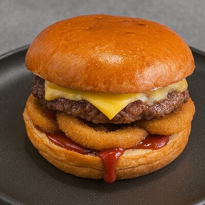 BBQ Бургер в Holy Hotdoggers по цене 970 ₽