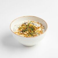 Овсянка с томленым яблоком, орехами и корицей в Kitchen