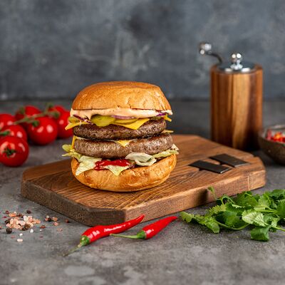 Дабл чиз в Manny's Burger по цене 890 ₽