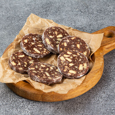 Шоколадная колбаса в Shemodi Шемоди по цене 470 ₽