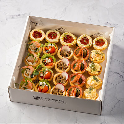 Box тарталеток №1 m в CHEF'S FOOD BOX по цене 1870 ₽