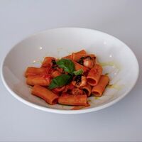 Ригатони с мини-осьминогом в SCAT