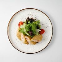 Блины с лососем в Rabbit