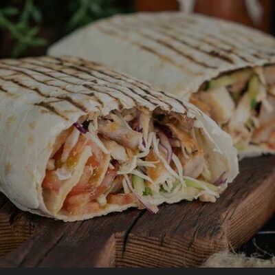 Шаурма (1,5 порции) Мясо в Шаурма-24-Масловка по цене 570 ₽