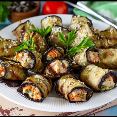 Рулетик из баклажанав Замин по цене 590 ₽