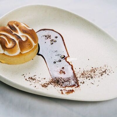 Лимонный тарт в Баклажан по цене 435 ₽