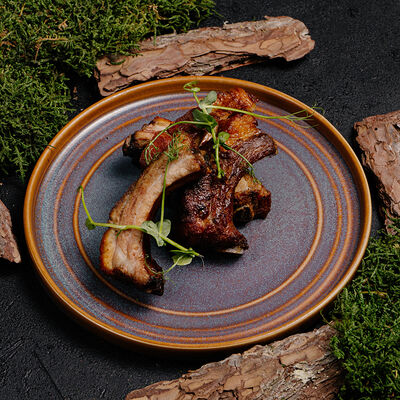 Копчёные свиные рёбрышкив Реконструкция по цене 570 ₽