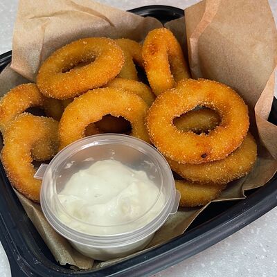 Луковые кольца в Пиццерия Papa Pizza по цене 180 ₽