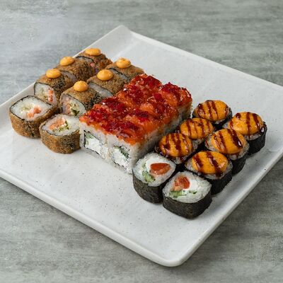 Сет Все с лососем в ЗАИМБИРЬ по цене 1429 ₽