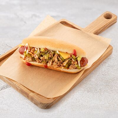 Хот-дог в Eazzy Pizza по цене 450 ₽