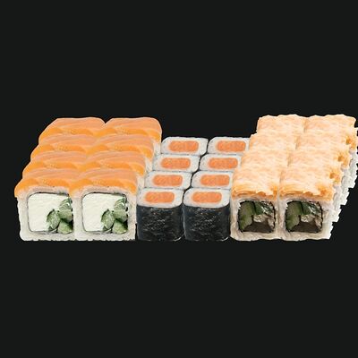 Сет с лососем в Пиццерия 3.14 по цене 1510 ₽