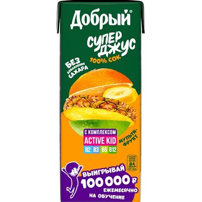 Сок Добрый Мультифрукт в Сытый папа по цене 80 ₽