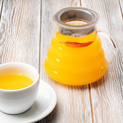 Чай облепиховый с чили в Кофейня на Остоженке по цене 780 ₽