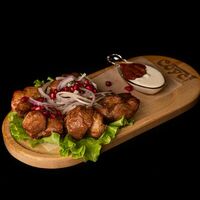 Шашлык из индейки в Соус