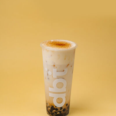 Сливочно-карамельный Боба холодный Обьем L (большой) в Double Bubble Tea по цене 660 ₽