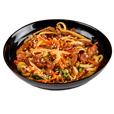 Вок удон с говядиной гальби в NinjaFood по цене 659 ₽