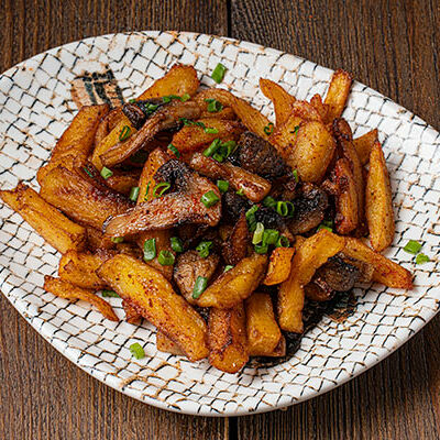 Картофель с грибами в Курагадиван по цене 200