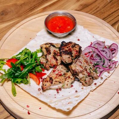 Шашлык из курицы в Хинкали Point по цене 840 ₽