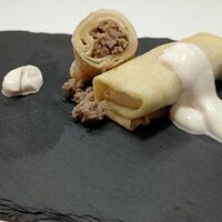 Блинчики с мясом в КофеНямия