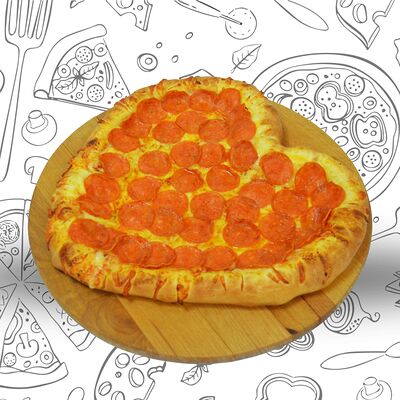 Пицца Сердце в Вкусно пицца по цене 799 ₽