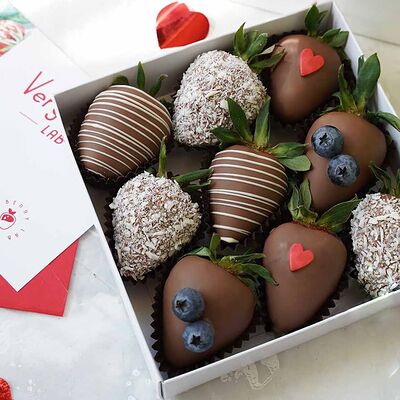 Клубника в шоколаде Молочный рай S в Клубника в шоколаде VeryBerryLab по цене 2490