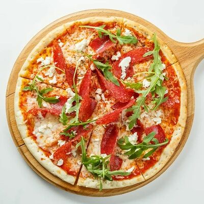 С салями в Перчини на огне по цене 565