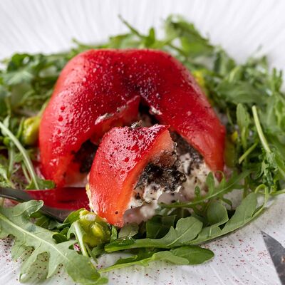 Томат со страчателлой и рукколой в Pizzamento по цене 890 ₽