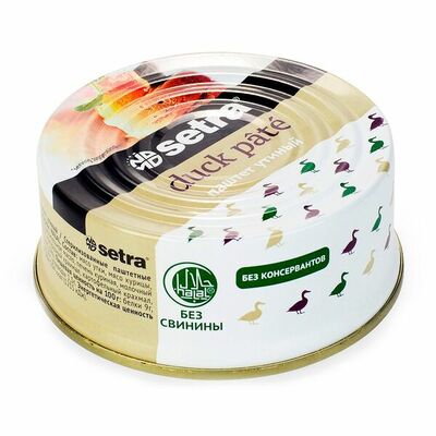 Паштет утиный, Setra, Республика Сербия в Азбука Вкуса Экспресс Меню по цене 155 ₽