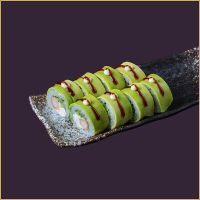 Роллл Креветка в авокадо в Happy Fish Premium по цене 618 ₽