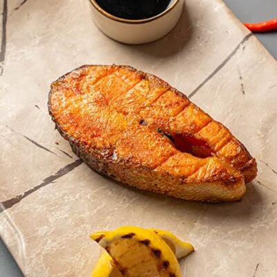 Стейк из семги в Шашлыкофф Grill BBQ по цене 2198 ₽