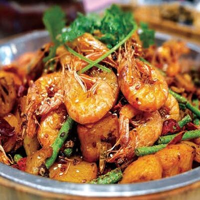 B56 Морепродукты со свиными рёбрамив Charlie tea по цене 1990 ₽