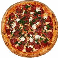 С чоризо и сыром рикотта в Dens Pizza