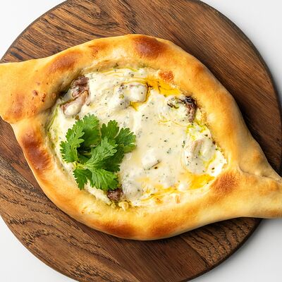 Хачапури чкмерули с куриным филе в Базар по цене 400 ₽
