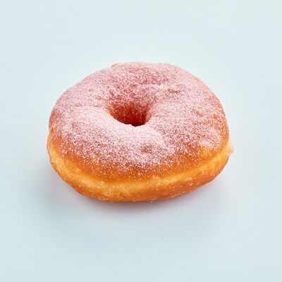 Пышка с малиновой пудрой в Пирожковая минутка по цене 50 ₽