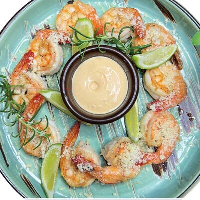 Креветки жареные в BUENO cafe по цене 990 ₽