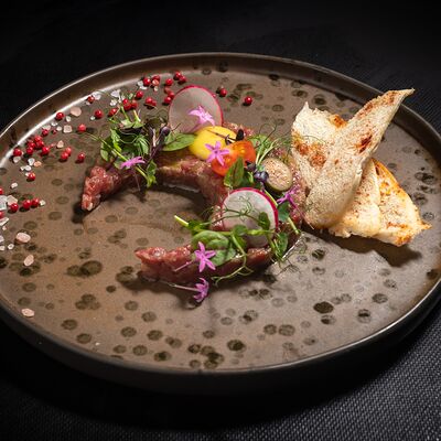 Тартар из говядины в Репаст по цене 900 ₽