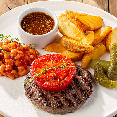 Бифштекс по-гамбургски в Колбасофф по цене 750