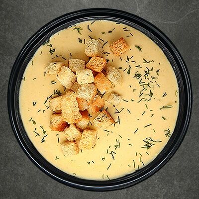 Суп-пюре сырный в Su & Shi по цене 305 ₽