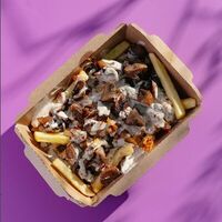 Картофельный бокс фри с колбасками в Вертимский