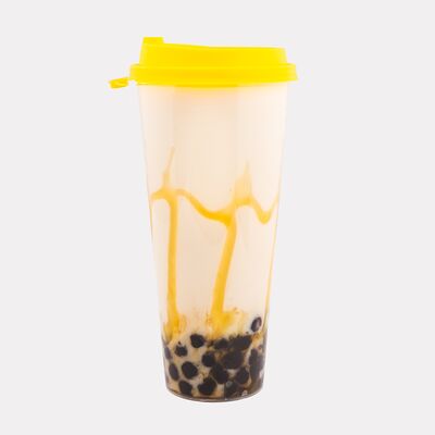 Бабл чай Манго Oloong с тапиокой в Кафе тайской еды по цене 480 ₽