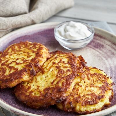 Драники со сметаной в Толстый Goose по цене 330 ₽