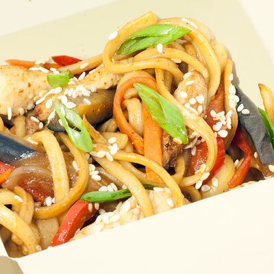 Вок Лапша яичная в Hot-Pizza по цене 380 ₽