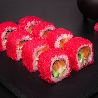 Калифорния с лососем в Sushi House по цене 489 ₽