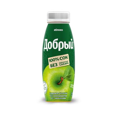 Сок Добрый яблочный в Твоя еда по цене 100 ₽