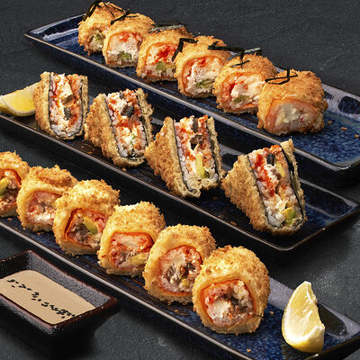 Темпура сет (копченый угорь, снежный краб) в Mojo по цене 1250